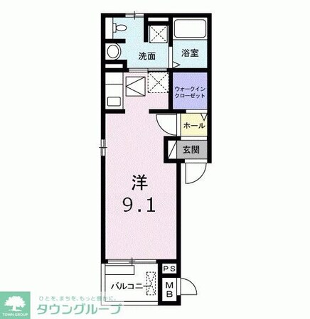 ベル パフィオの物件間取画像